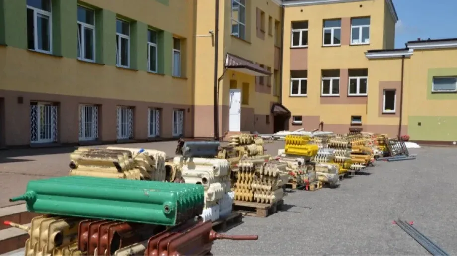 Remont w Szkole Podstawowej nr 1 w Małkini Górnej