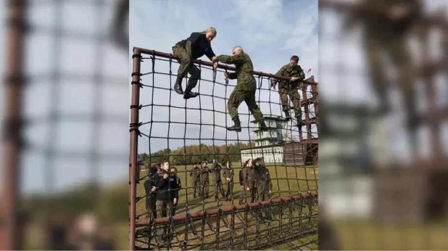 Mundurowi z 'Rubinka' na szkoleniu militarno-obronnym 