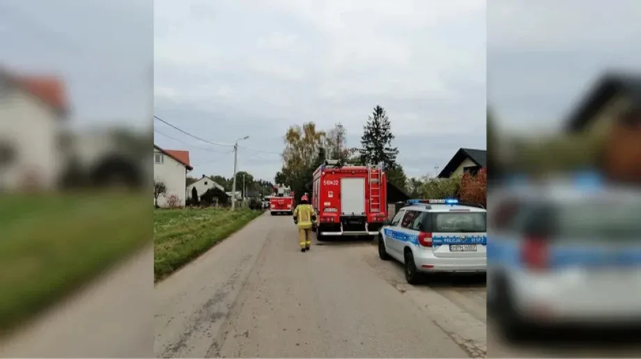 Pożar budynku mieszkalnego w miejscowości Kępiste-Borowe