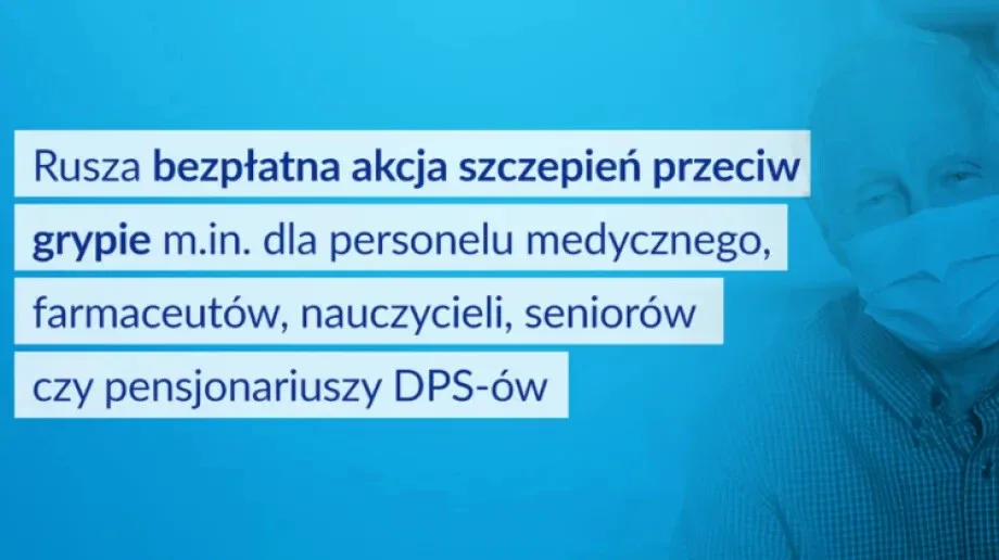 Bezpłatna akcja szczepień przeciw grypie