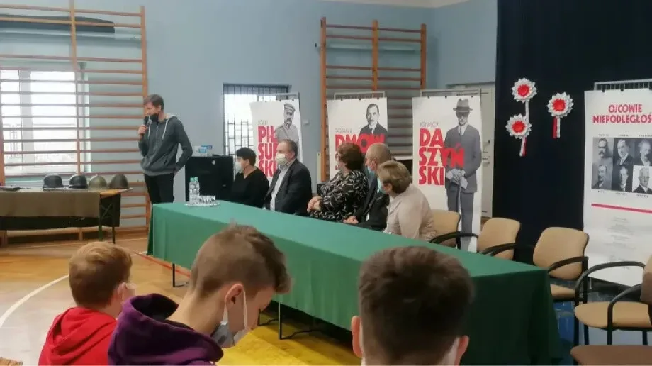 Spotkanie z pasjonatem historii w Andrzejewie
