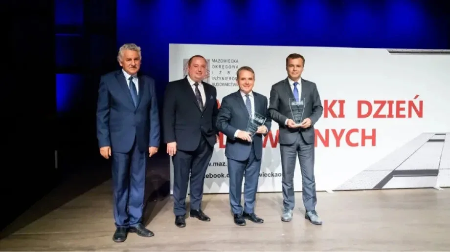 Burmistrz Jerzy Bauer Złotym Promotorem Budownictwa