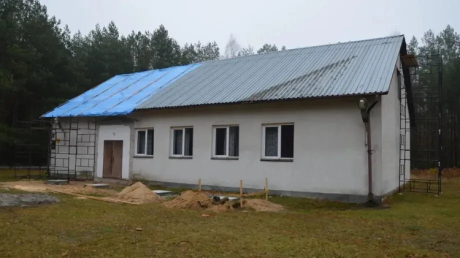 Trwają prace remontowe wiejskiej świetlicy w miejscowości Sumiężne