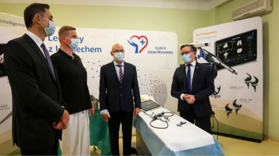 Pierwszy w Polsce Robot CORI znajduje się już w ostrowskim szpitalu (zdjęcia)