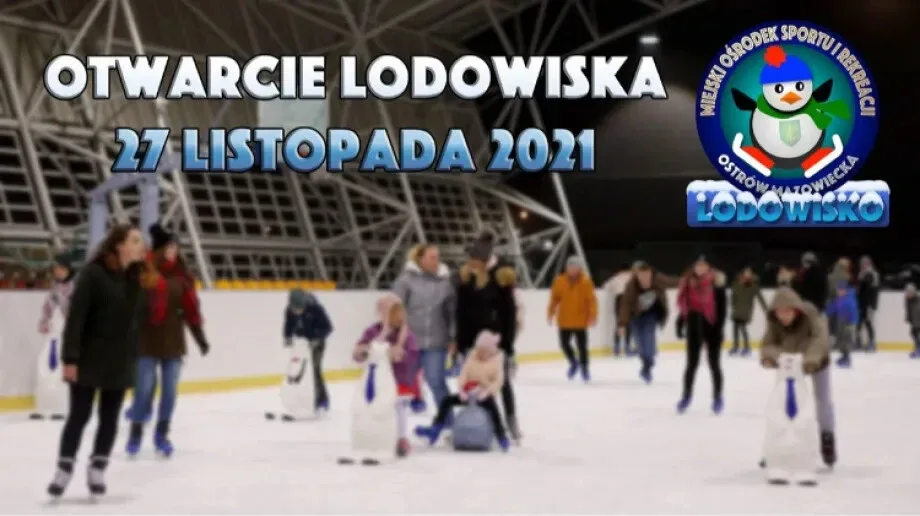 Już w sobotę otwarcie lodowiska w Ostrowi Mazowieckiej