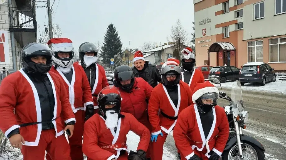 Mikołajki z Grupą Motocyklową 'Stajnia' (zdjęcia)
