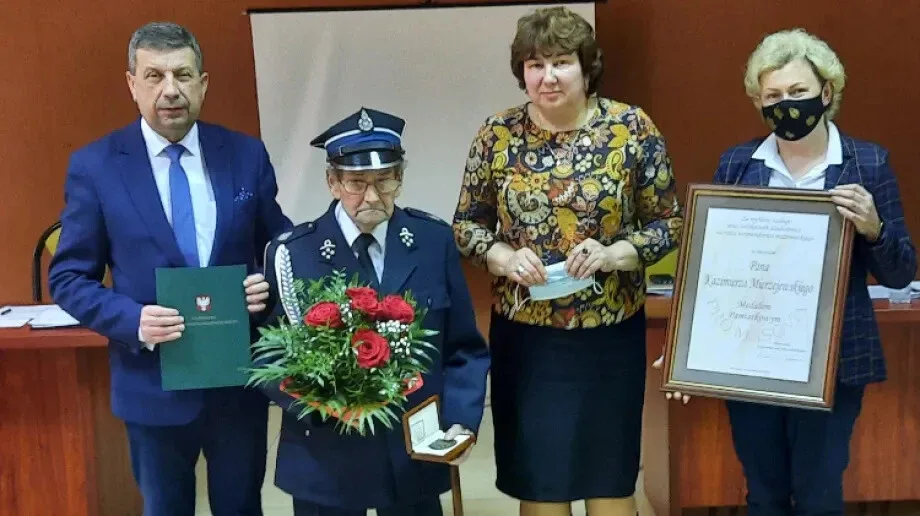 Druh Kazimierz Mierzejewski otrzymał medal Pro-Masovia (zdjęcia)