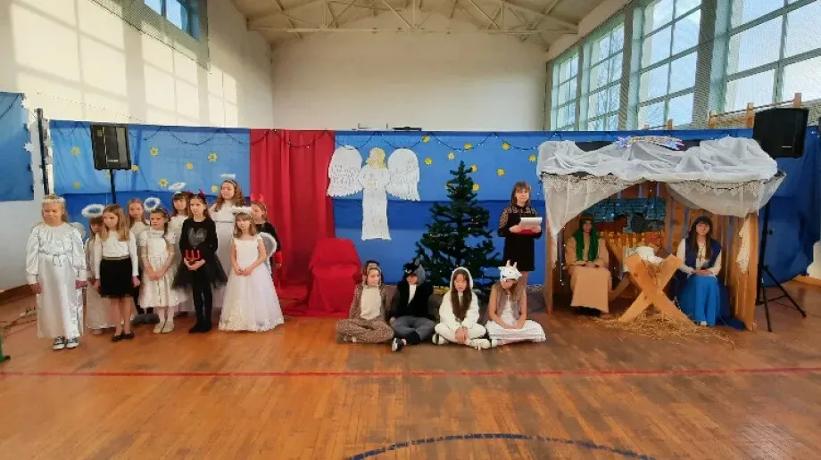 Jasełka w Przedszkolu oraz w Szkołach Podstawowych Gminy Andrzejewo