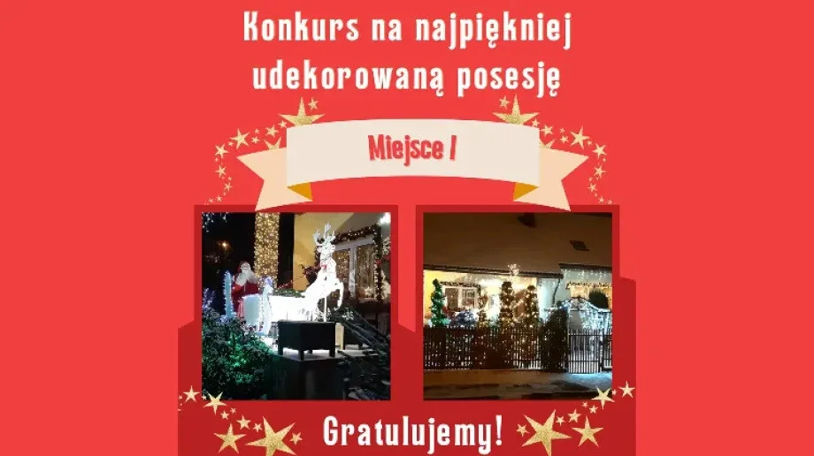 Najpiękniej udekorowana świąteczna posesja już wybrana!