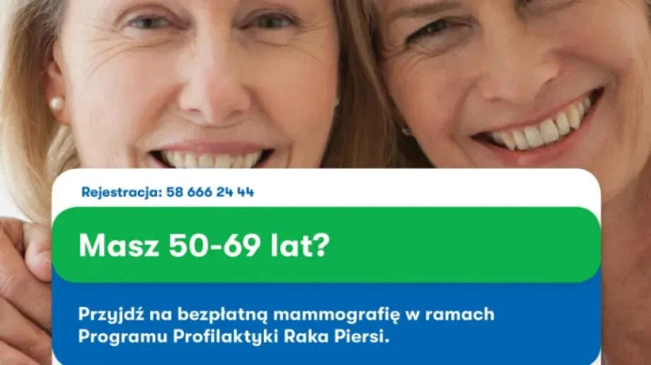 Bezpłatne badania mammograficzne na terenie powiatu ostrowskiego
