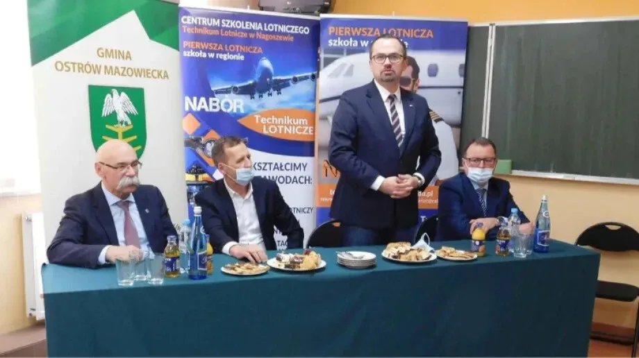 Wizyta Wiceministra Infrastruktury Marcina Horały