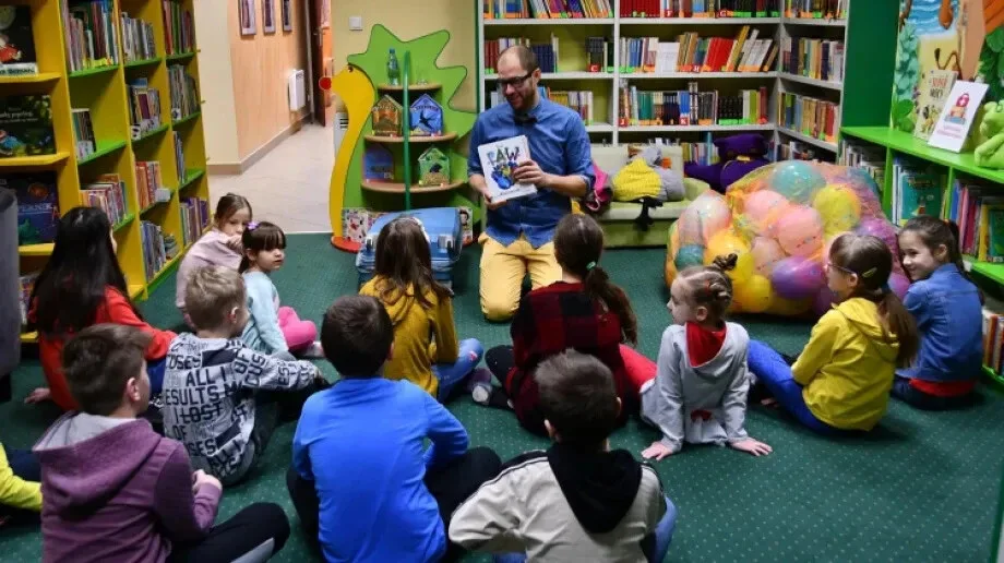 Pan Poeta gościem w Bibliotece Publicznej w Broku