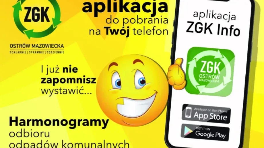 'ZGK Info' to bezpłatna aplikacja na telefon!