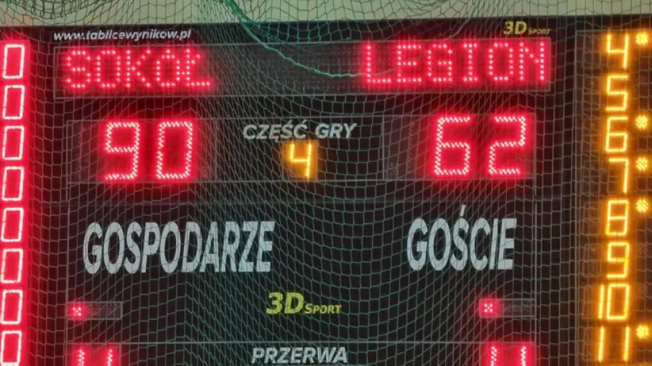 Sokół nie dał szans Legionowi