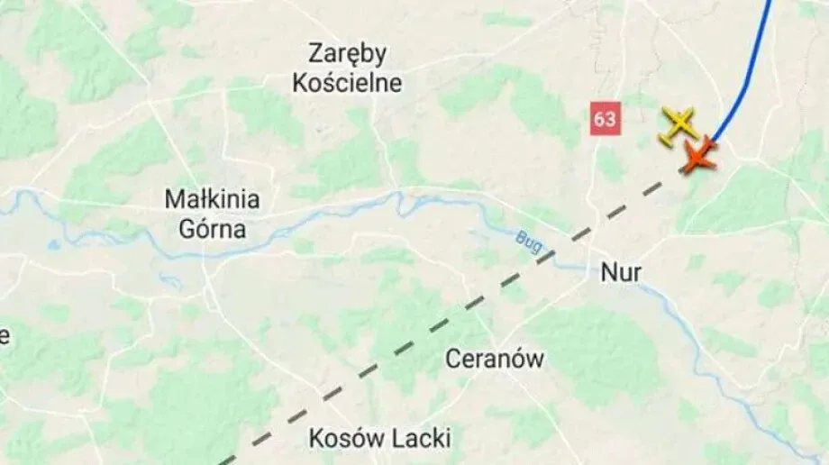 Nad ostrowskim niebem pojawiły się samoloty wojskowe