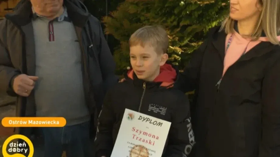 9-letni Szymon o swoim bohaterskim czynie w 'Dzień Dobry TVN'