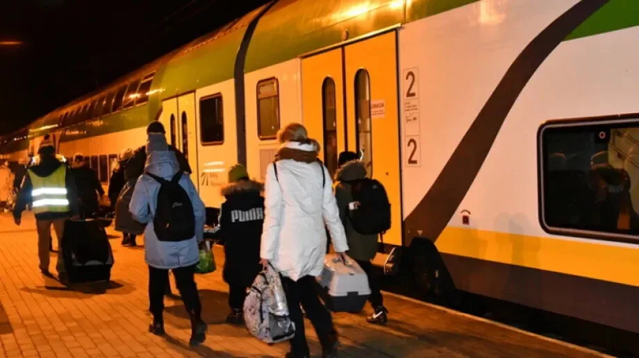 Pociąg humanitarny Mazowsza przywiózł Uchodźców