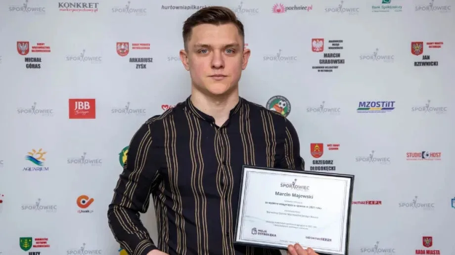 Sportowiec Roku 2021. Marcin Majewski z wyróżnieniem