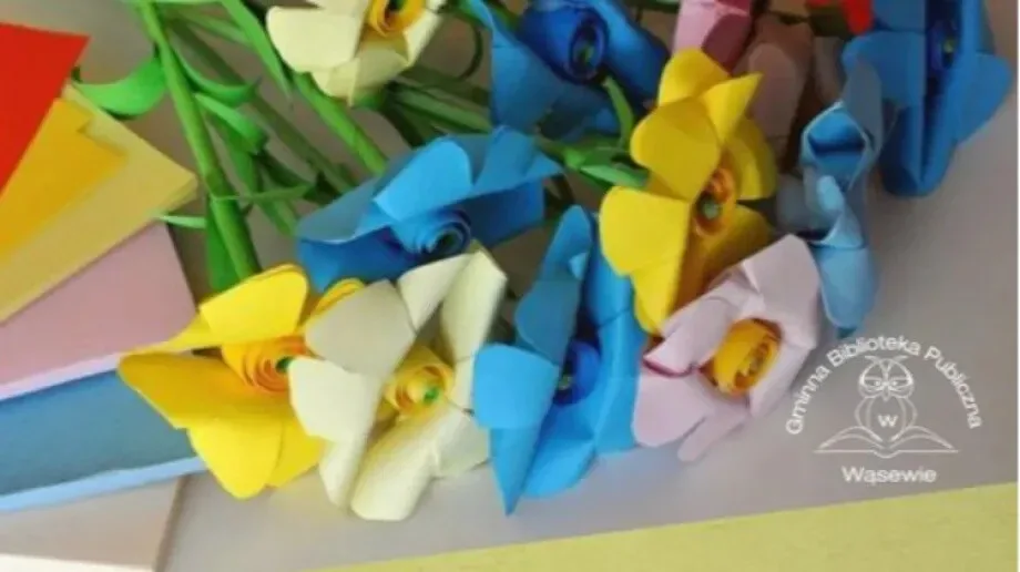 Weź udział w konkursie 'Kwiaty z papieru'