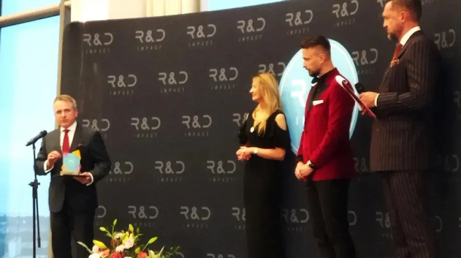 Burmistrz Jerzy Bauer z nagrodą R&D Impact 2022!
