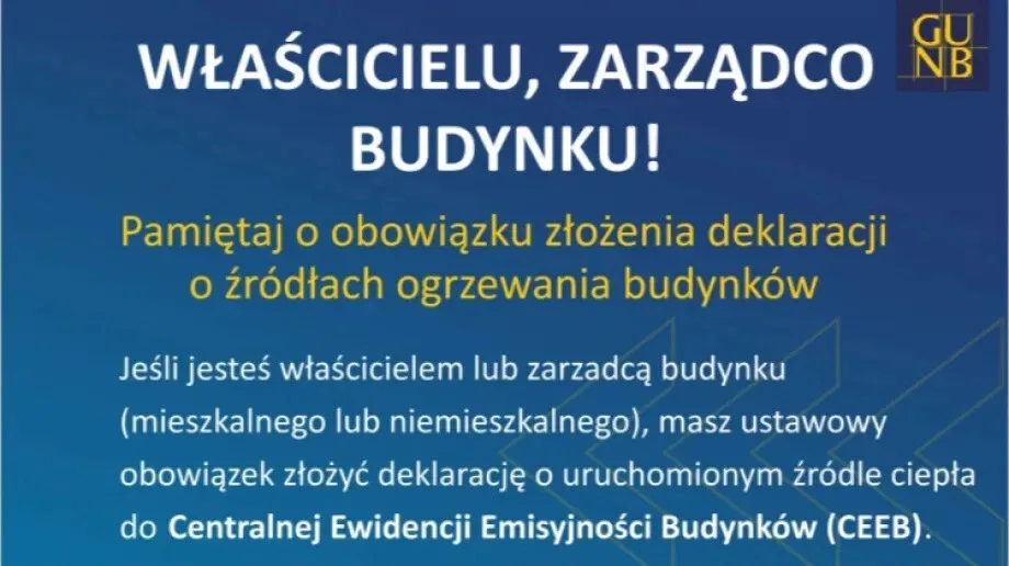 Do końca czerwca należy złożyć deklarację dotyczącą źródeł ciepła