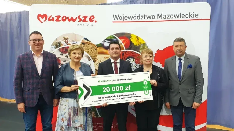 20 tys. złotych dla Miasta Ostrów Mazowiecka!