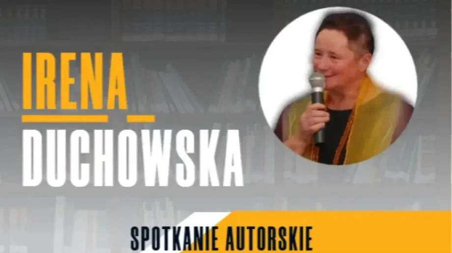 Irena Duchowska odwiedzi Bibliotekę Publiczną w Zarębach Kościelnych 