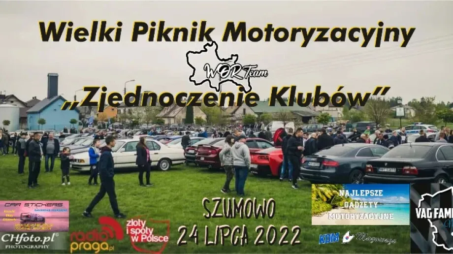 Piknik motoryzacyjny w Szumowie - 'Zjednoczenie klubów'