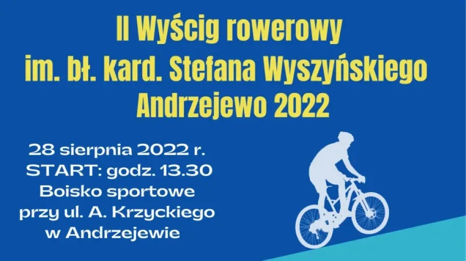 II Wyścig rowerowy w Andrzejewie!