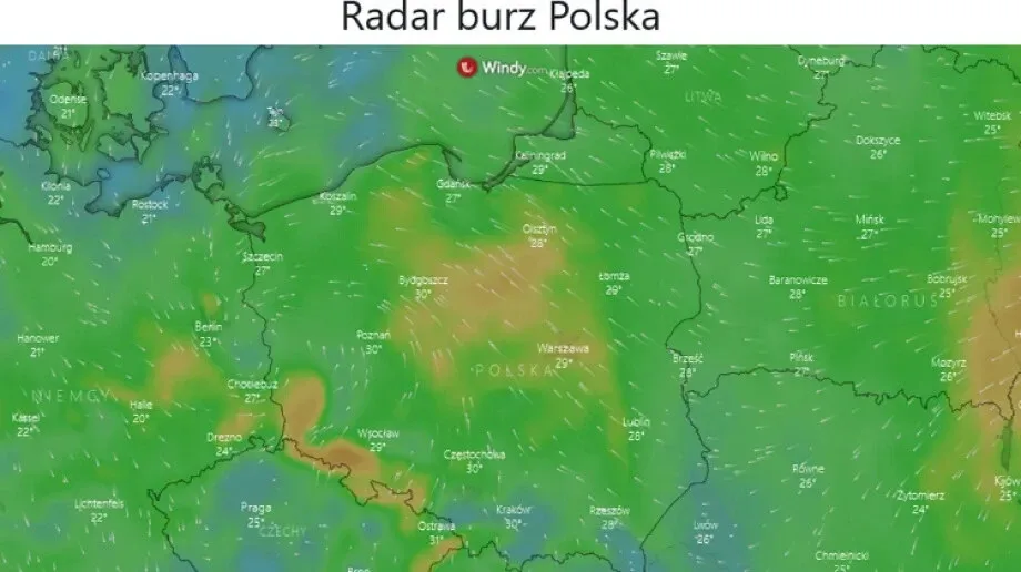 Poradnik Pogodowy dla turystów odwiedzających Polskę - Sierpień 2022