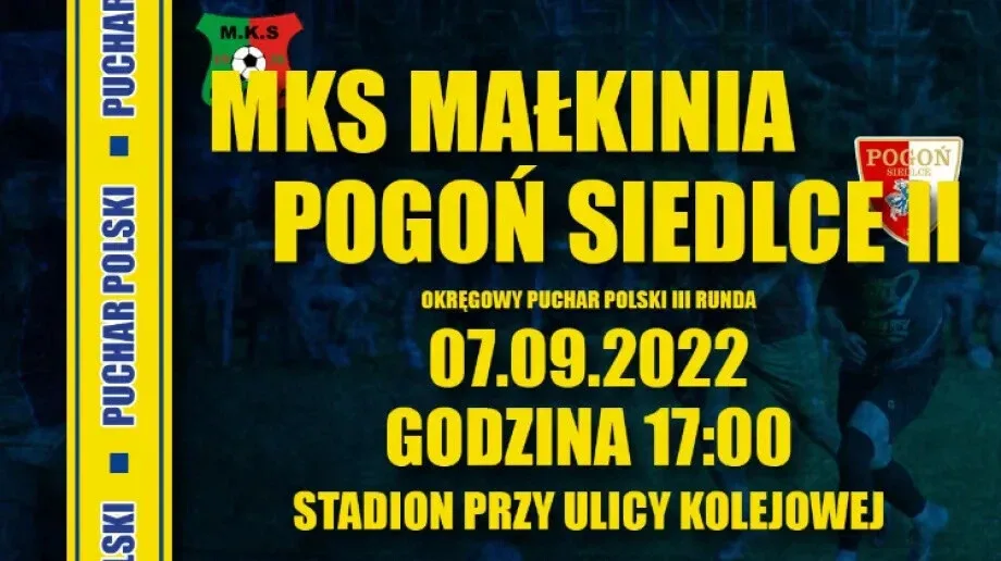 MKS Małkinia poradzi sobie z Pogonią?