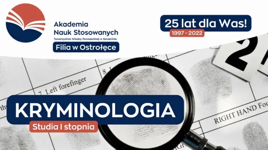 Studiuj kryminologię w Ostrołęce