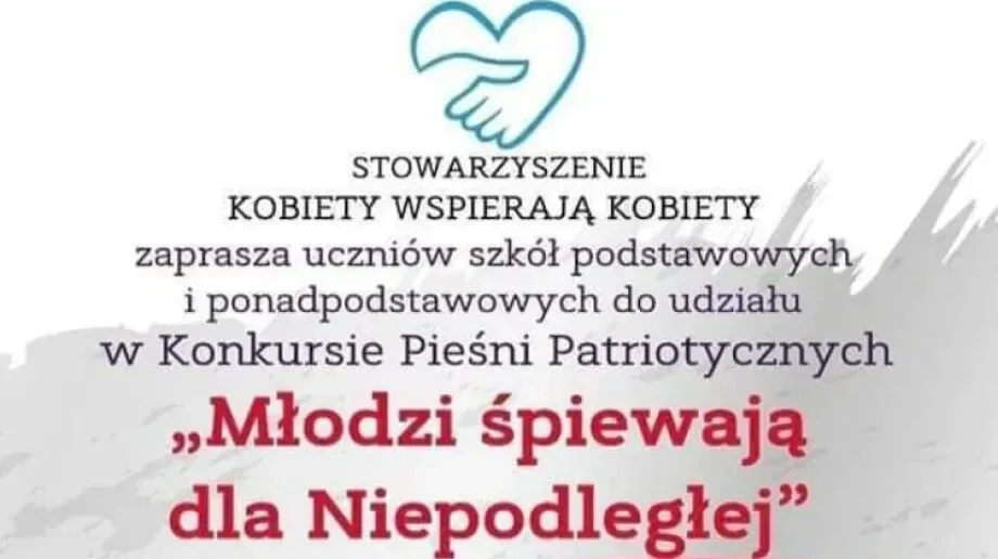 Konkurs pieśni patriotycznej  'Młodzi śpiewają dla Niepodległej'