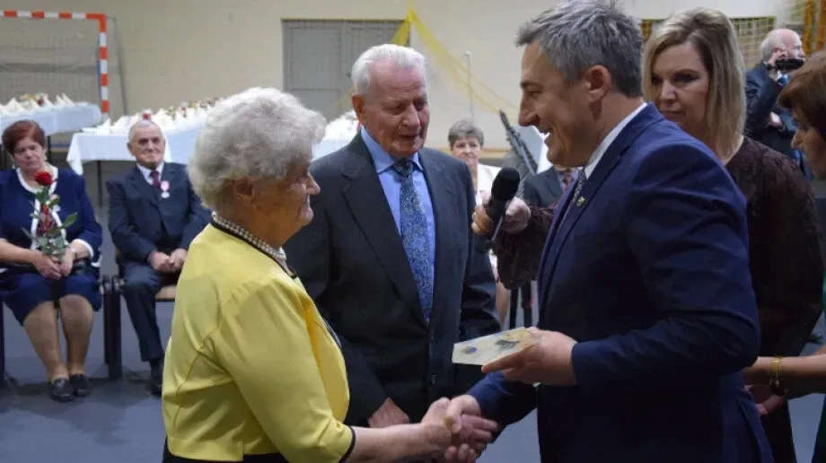 Uroczystość Złotych, Diamentowych i Żelaznych Godów na terenie gminy Wąsewo