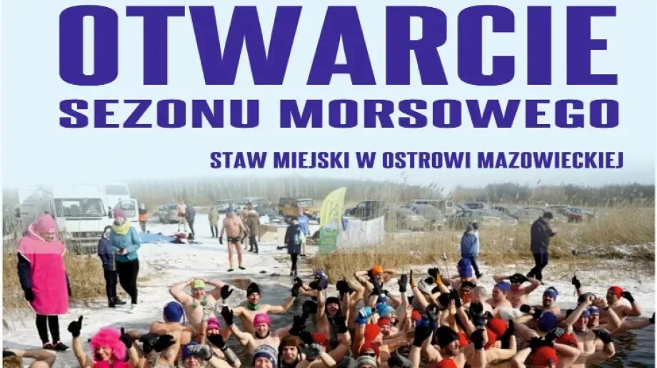 Już jutro oficjalne otwarcie sezonu morsowego nad stawem miejskim w Ostrowi Mazowieckiej