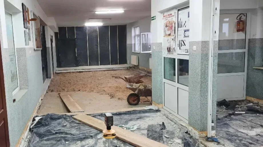 Trwa termomodernizacja Szkoły Podstawowej w Andrzejewie!