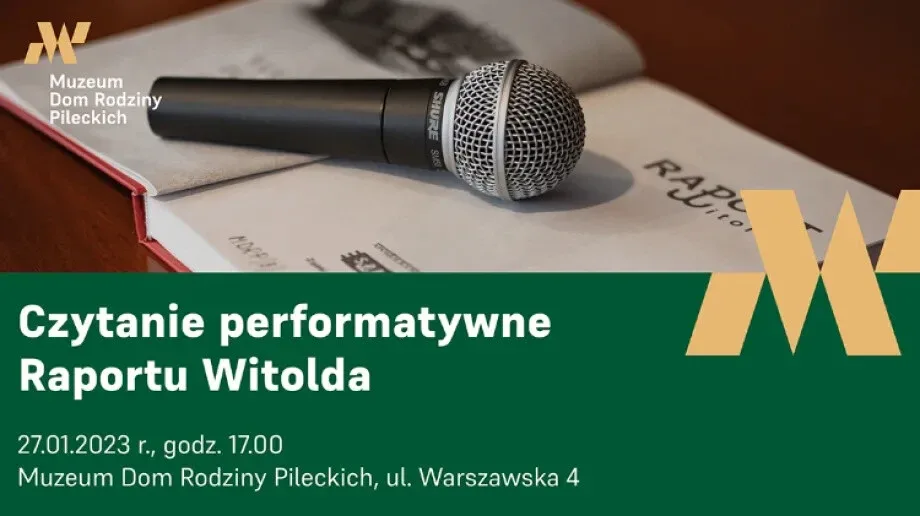 Zaproszenie na czytanie performatywne Raportu Witolda