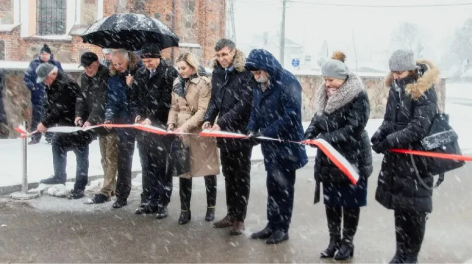Uroczyste otwarcie drogi powiatowej na odcinku Zaręby Kościelne - Nienałty-Szymany (zdjęcia) 