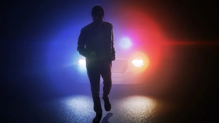 Bawił się w chowanego z policjantami