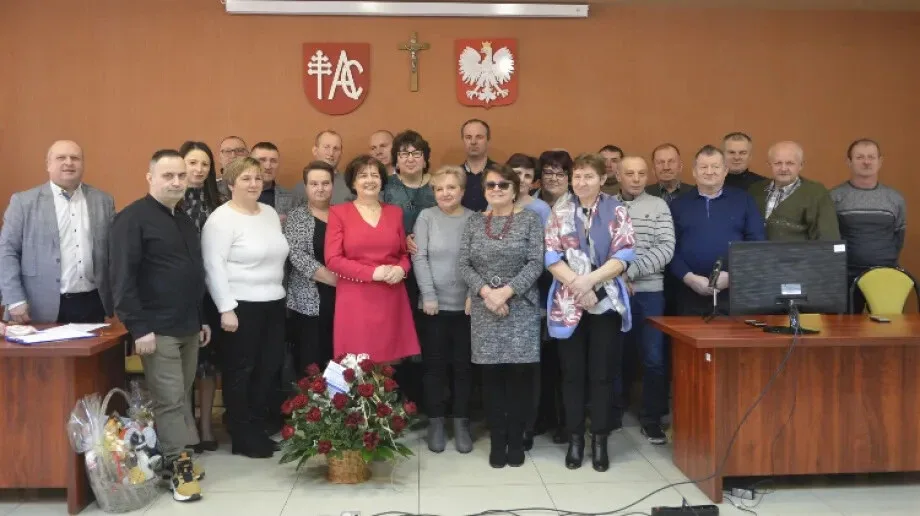 Pożegnanie skarbnika gminy Andrzejewo