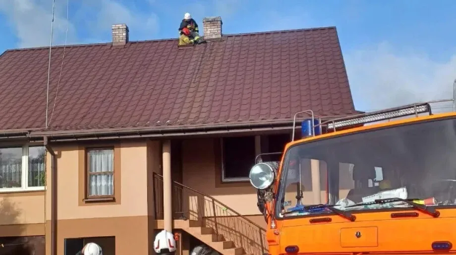 W miejscowości Lubotyń-Włóki doszło do pożaru