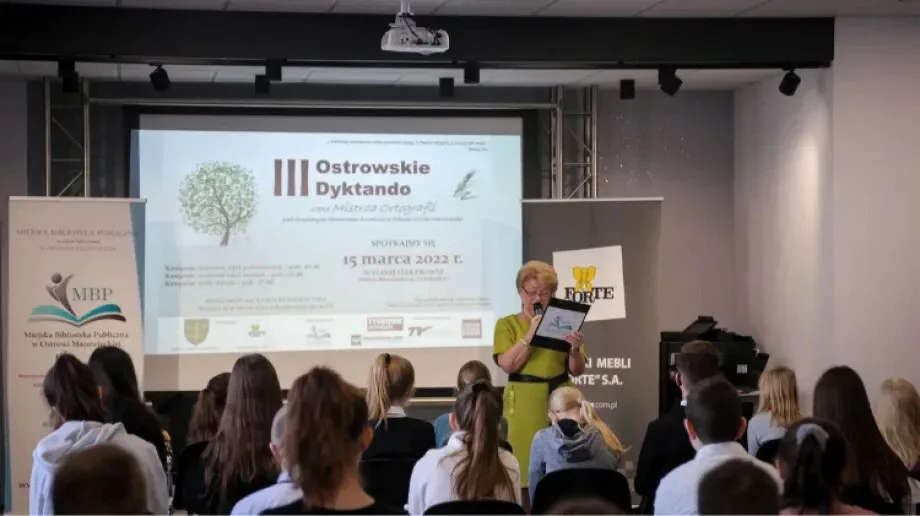 Ostrowskie Dyktando - Wyzwanie dla miłośników języka polskiego