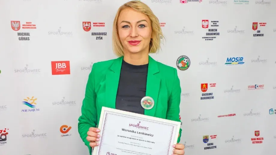 Sportowiec Roku 2022: Nagroda specjalna dla Weroniki Lenkiewicz (wideo)