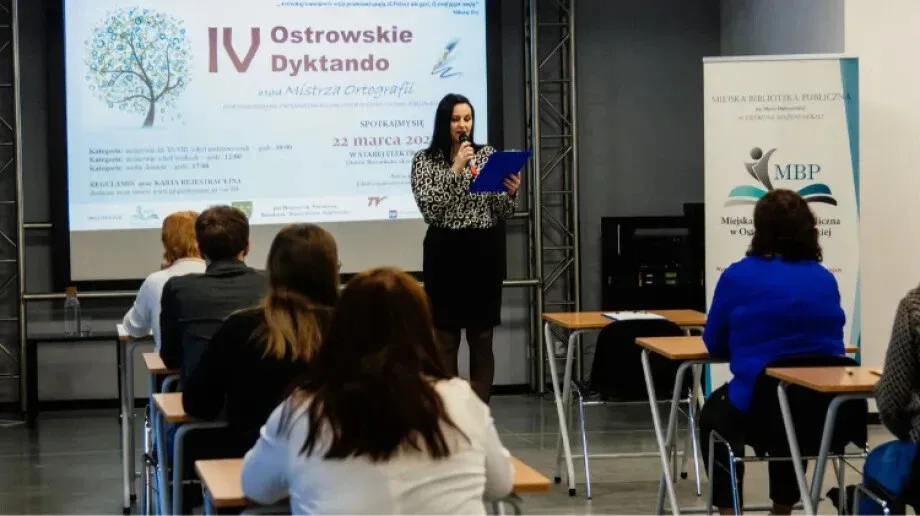 IV Ostrowskie Dyktando za nami. Była to okazja do rozwijania kompetencji językowych! (zdjęcia)