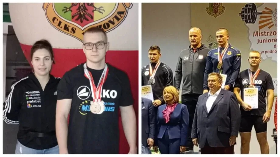Mateusz Ambroziak z brązem, brązem i brązem