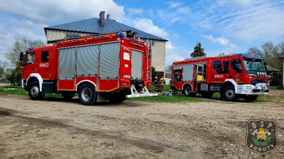 Pożar w Białych-Kwaczołach - szybka reakcja strażaków uratowała sytuację!