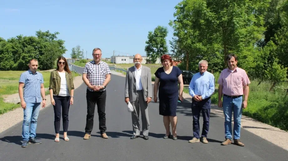 Droga do rozwoju - Przebudowa drogi powiatowej w gminie Andrzejewo zakończona