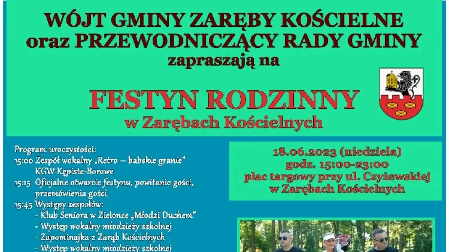 Festyn Rodzinny w Zarębach Kościelnych 