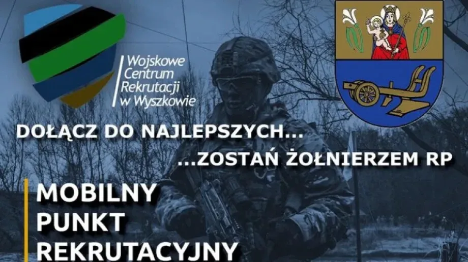 Chcesz zostać żołnierzem RP? Zgłoś się do mobilnego punktu rekrutacyjnego