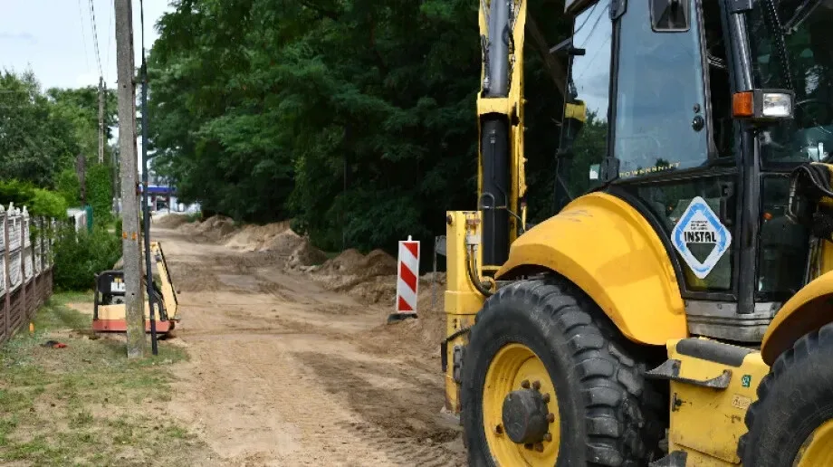 Budowa kanalizacji sanitarnej ul. Żurawieniec w Broku rozpoczęta